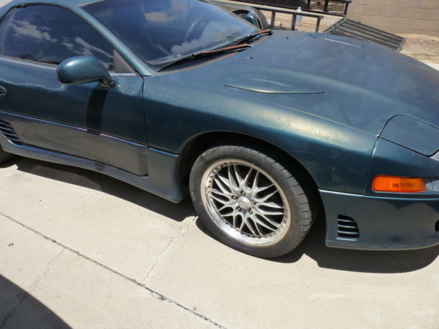 1993 Green Mitsubishi 3000GT