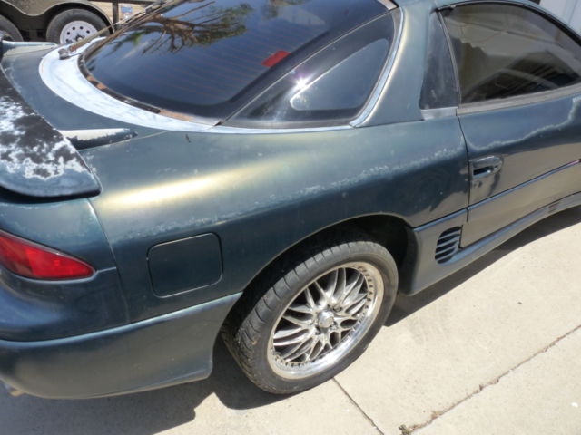 1993 Green Mitsubishi 3000GT