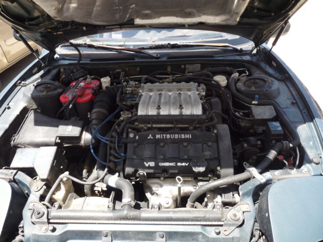 1993 Green Mitsubishi 3000GT