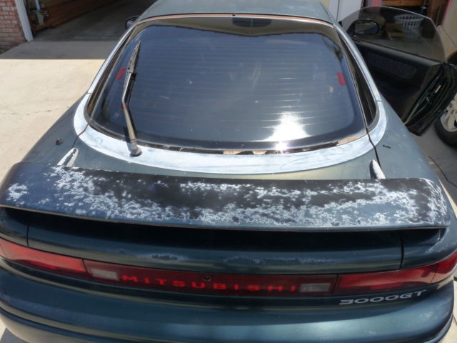 1993 Green Mitsubishi 3000GT