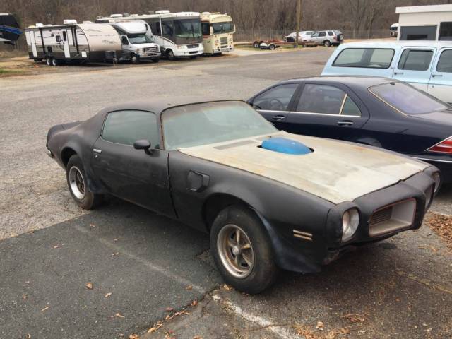 1970 Black Pontiac Firebird Coupe