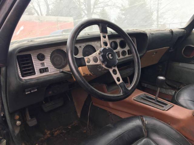 1970 Black Pontiac Firebird Coupe