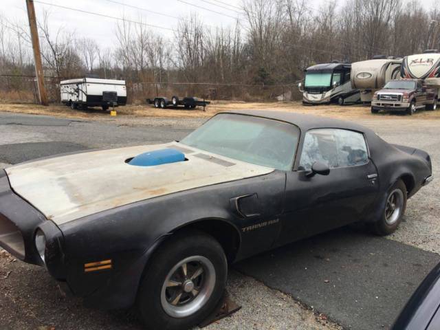 1970 Black Pontiac Firebird Coupe