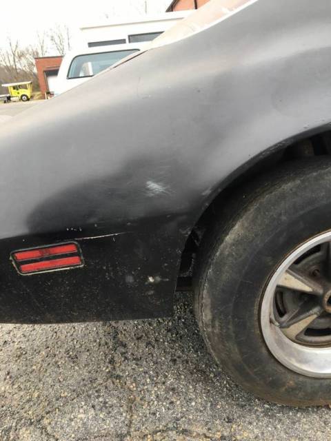 1970 Black Pontiac Firebird Coupe