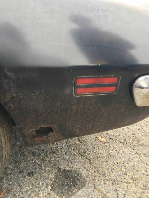 1970 Black Pontiac Firebird Coupe