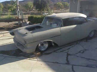 1957 Gray Chevrolet Bel Air/150/210