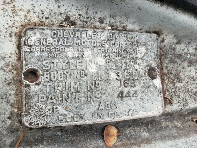 1951 Gray, 444 ? Chevrolet Sedan Delivery Sedan