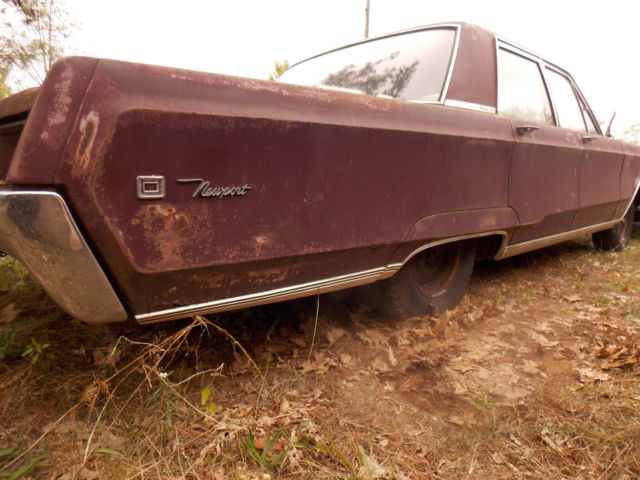 1968 Red Chrysler Newport Sedan