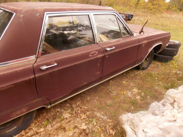 1968 Red Chrysler Newport Sedan