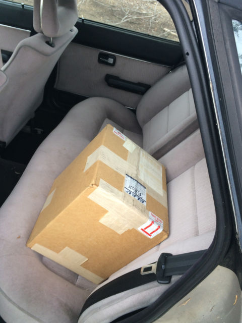 1987 Silver Audi 4000 Quattro Sedan