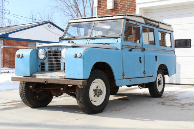 1963 Land Rover SERIES II A 109