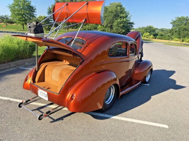 1940 Burnt Orange Ford Sedan Sedan