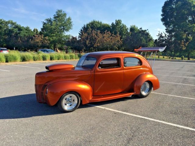 1940 Burnt Orange Ford Sedan Sedan