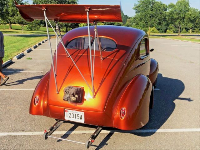 1940 Burnt Orange Ford Sedan Sedan