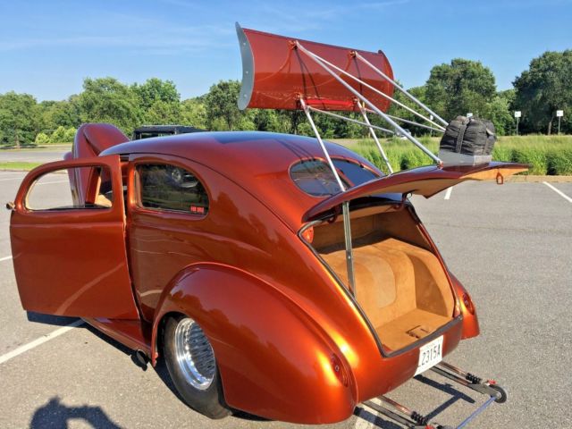 1940 Burnt Orange Ford Sedan Sedan