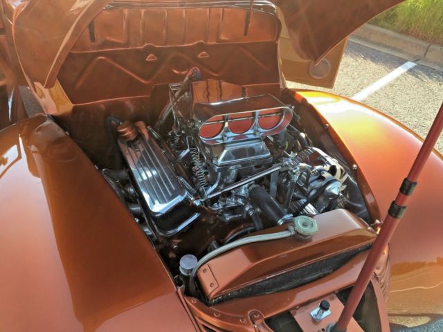 1940 Burnt Orange Ford Sedan Sedan