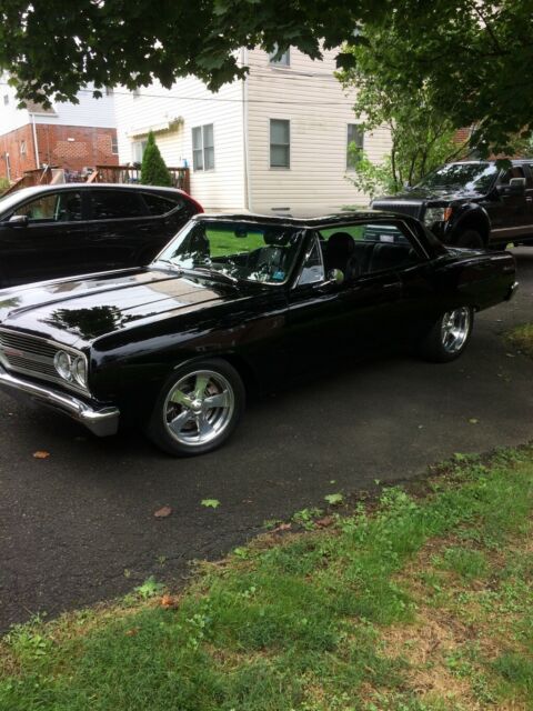 1965 Black Chevrolet Chevelle Coupe