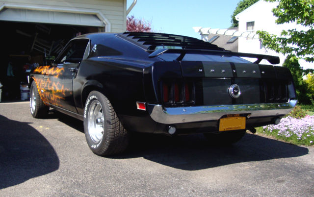 1970 Black Ford Mustang Fastback