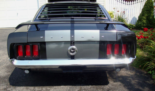 1970 Black Ford Mustang Fastback