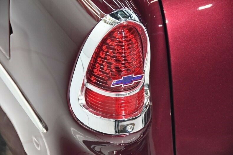 1955 Brandy wine Chevrolet Bel Air/150/210 Hardtop