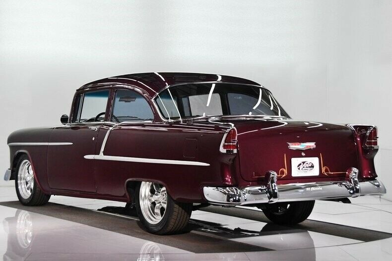 1955 Brandy wine Chevrolet Bel Air/150/210 Hardtop