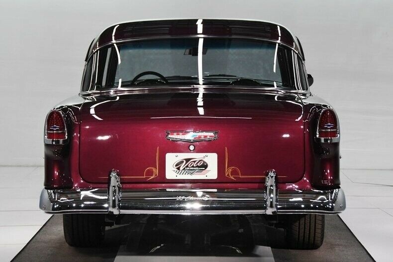 1955 Brandy wine Chevrolet Bel Air/150/210 Hardtop