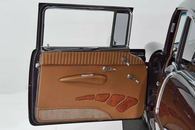 1955 Brandy wine Chevrolet Bel Air/150/210 Hardtop