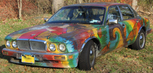 1988 Multi-Colored Jaguar XJ6 Sedan