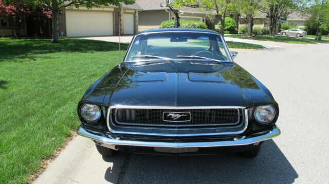 1968 Black Ford Mustang Coupe