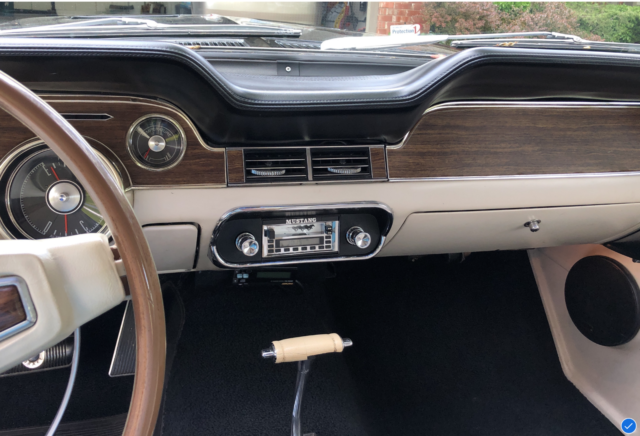 1968 Black Ford Mustang Coupe