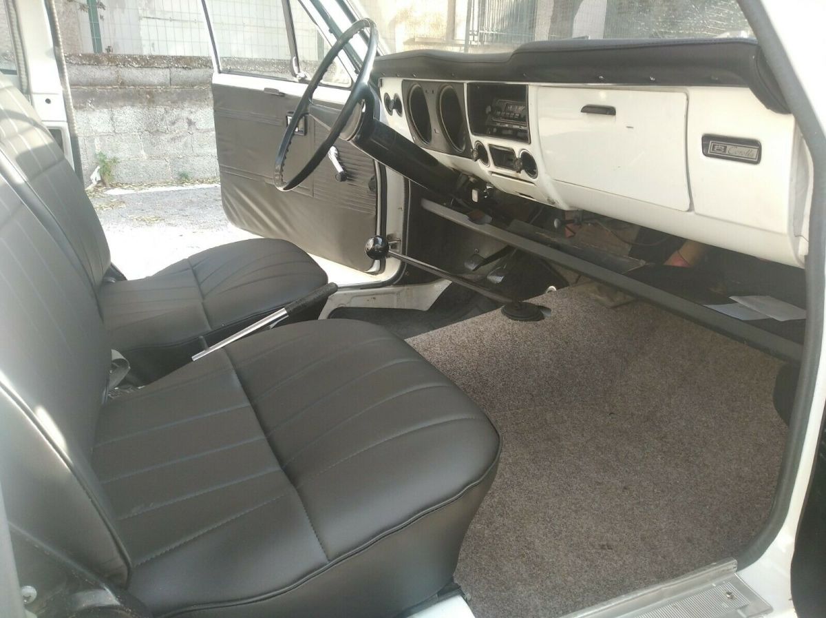 1969 White Toyota Corolla Sedan