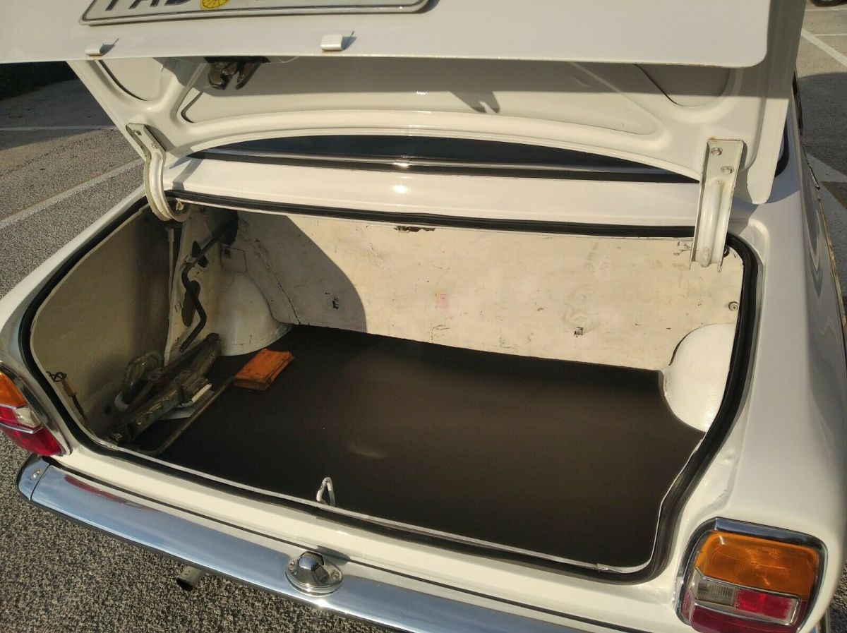 1969 White Toyota Corolla Sedan