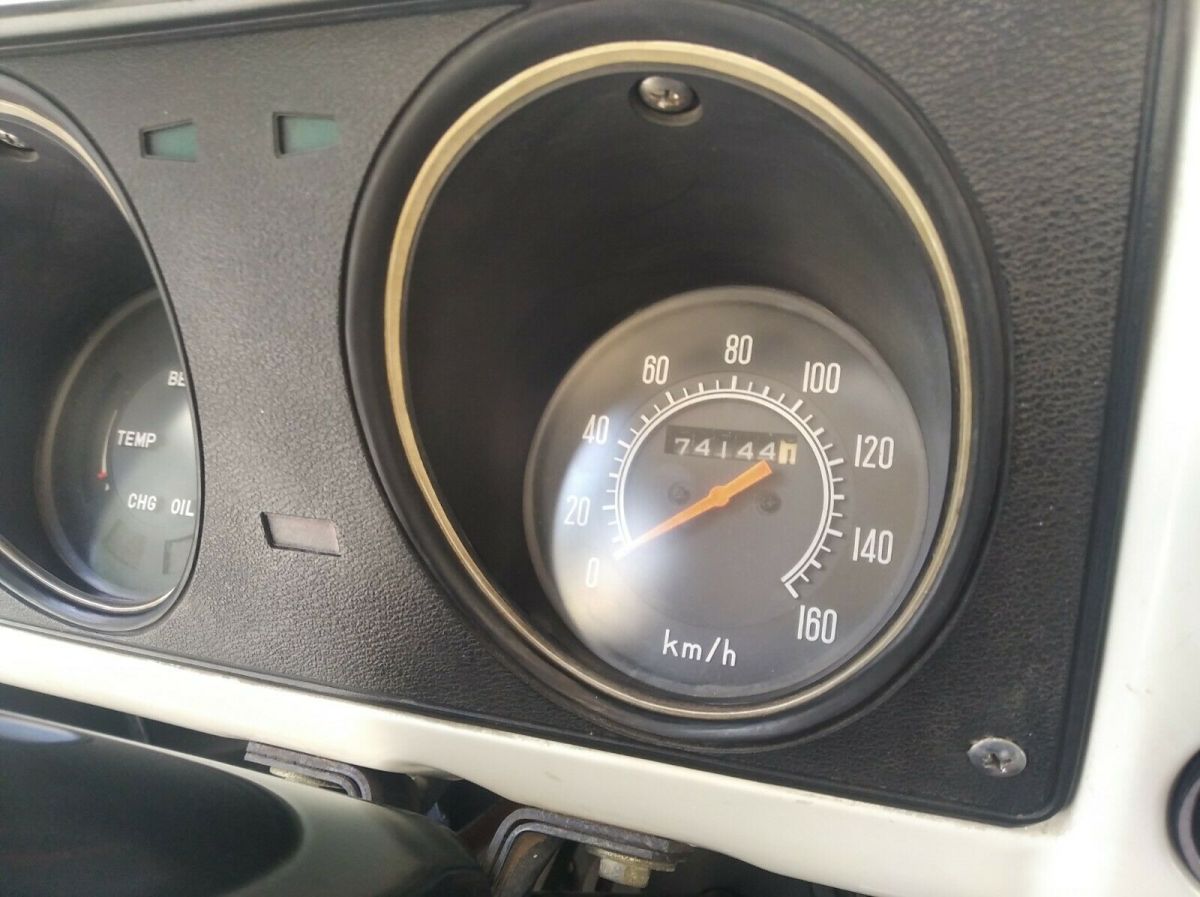 1969 White Toyota Corolla Sedan