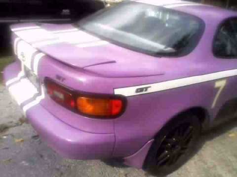 1993 Purple Toyota Celica Coupe
