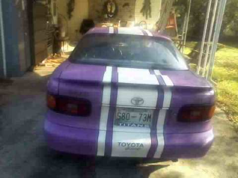 1993 Purple Toyota Celica Coupe