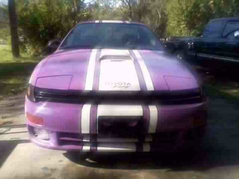 1993 Purple Toyota Celica Coupe