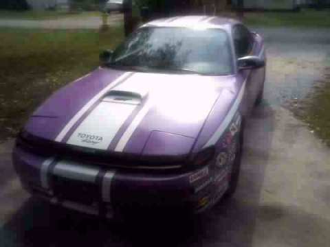 1993 Purple Toyota Celica Coupe