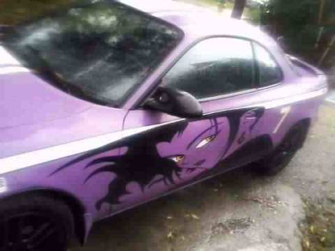 1993 Purple Toyota Celica Coupe