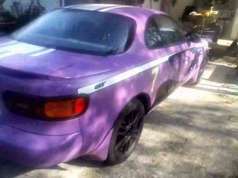 1993 Purple Toyota Celica Coupe