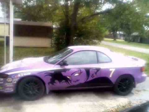 1993 Purple Toyota Celica Coupe