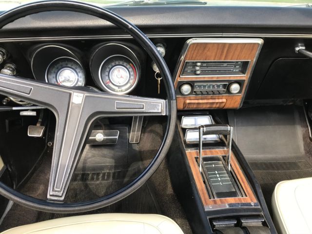 1968 Green Chevrolet Camaro Convertible