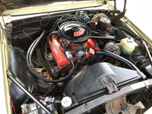 1968 Green Chevrolet Camaro Convertible