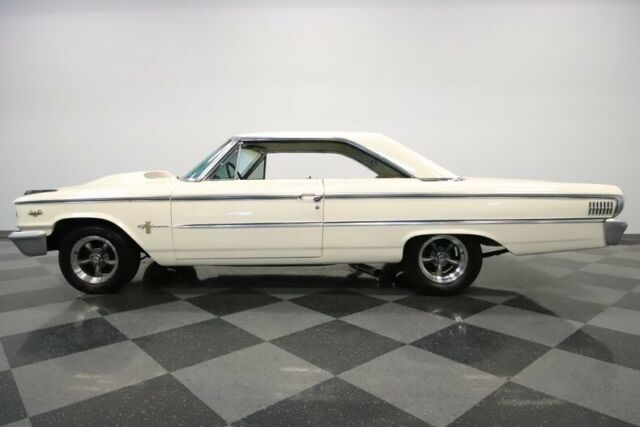 1963 White Ford Galaxie Fastback