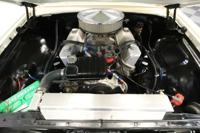 1963 White Ford Galaxie Fastback