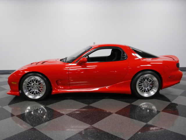 1993 Red Mazda RX-7 Coupe