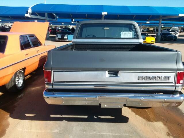 1987 Gray Chevrolet C/K Pickup 1500 Standard Cab Pickup