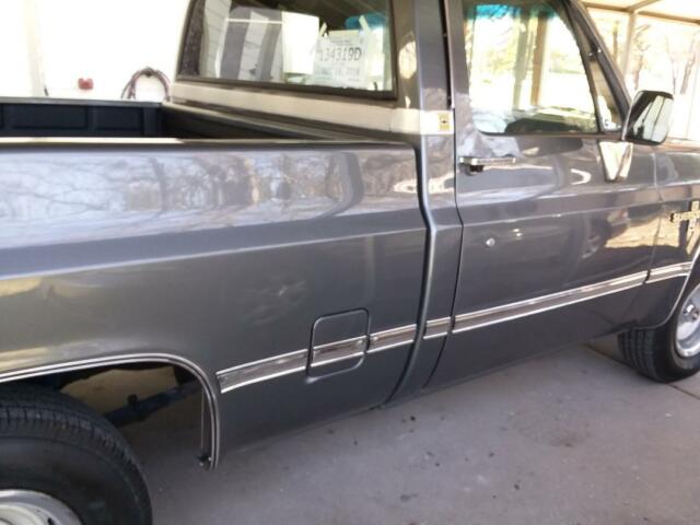1987 Gray Chevrolet C/K Pickup 1500 Standard Cab Pickup