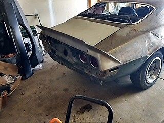 1971 Unpainted Chevrolet Camaro Coupe