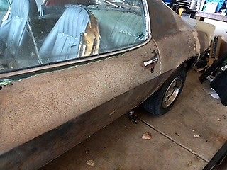 1971 Unpainted Chevrolet Camaro Coupe