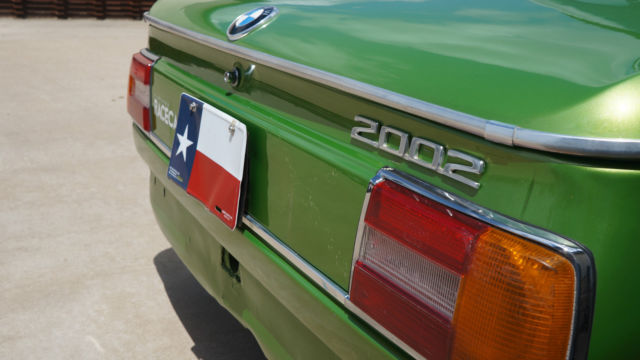 1975 Green BMW 2002 Coupe